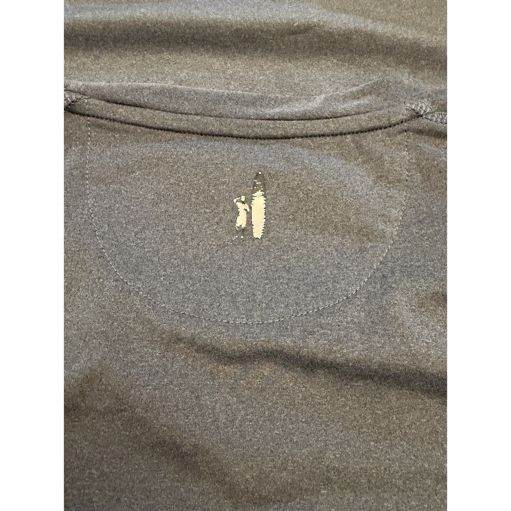 johnnie-O Men's XL Gray Featherweight Lightweight Performance Crew Neck Logo Tee - Picture 6 of 7